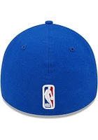 New Era Philadelphia 76ers Mens Blue Alt Team Classic 39THIRTY Flex Hat