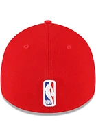 New Era Chicago Bulls Mens Red Team Classic 39THIRTY Flex Hat