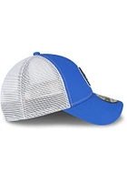New Era Dallas Mavericks Trucker 9FORTY Adjustable Hat - Blue