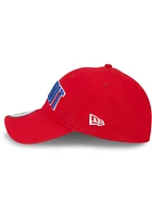 New Era Detroit Pistons Alt STM Casual Classic Adjustable Hat - Red