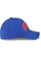 New Era Detroit Pistons Mens Blue Alt Team Classic 39THIRTY Flex Hat