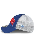 New Era Detroit Pistons Trucker 9FORTY Adjustable Hat - Blue