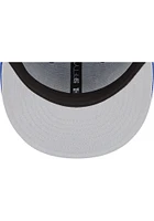New Era Detroit Pistons Mens Blue Alt Basic 59FIFTY Fitted Hat