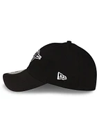 New Era Oklahoma City Thunder White Logo Casual Classic Adjustable Hat - Black