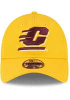 New Era Central Michigan Chippewas Alt Core Classic 9TWENTY Adjustable Hat - Gold