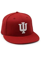 New Era Indiana Hoosiers Mens Red Basic 59FIFTY Fitted Hat