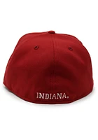 New Era Indiana Hoosiers Mens Red Basic 59FIFTY Fitted Hat
