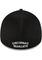 New Era Cincinnati Bearcats Mens Black Retro White Logo Neo 39THIRTY Flex Hat