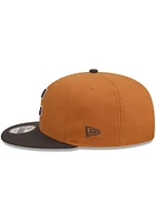 New Era Cleveland Guardians Brown 2T Color Pack  9FIFTY Mens Snapback Hat