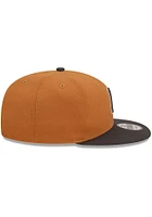 New Era Cleveland Guardians Brown 2T Color Pack  9FIFTY Mens Snapback Hat