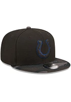 New Era Indianapolis Colts Black Camovize 9FIFTY Mens Snapback Hat