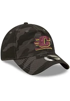 New Era Central Michigan Chippewas Camo Core Classic 9TWENTY 2.0 Adjustable Hat - Black