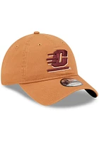 New Era Central Michigan Chippewas Core Classic 2.0 Adjustable Hat - Brown