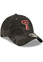 New Era Texas Tech Red Raiders Camo Core Classic 9TWENTY 2.0 Adjustable Hat - Black