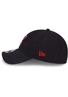 New Era Cleveland Guardians Road Core Classic 2.0 9TWENTY Adjustable Hat - Navy Blue
