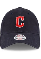 New Era Cleveland Guardians Navy Blue W Core Classic 2.0 9TWENTY Womens Adjustable Hat
