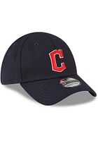 New Era Cleveland Guardians Navy Blue Road JR TOD Team Classic 39THIRTY Youth Flex Hat