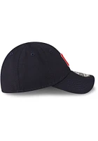 New Era Cleveland Guardians Navy Blue Road JR TOD Team Classic 39THIRTY Youth Flex Hat