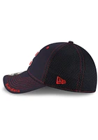 New Era Cleveland Guardians Mens Navy Blue Neo 39THIRTY Flex Hat