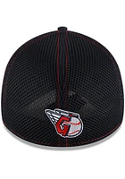 New Era Cleveland Guardians Mens Navy Blue Neo 39THIRTY Flex Hat
