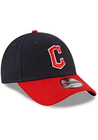 New Era Cleveland Guardians Home The League 9FORTY Adjustable Hat - Navy Blue