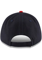 New Era Cleveland Guardians Navy Blue Home JR The League 9FORTY Youth Adjustable Hat