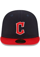 New Era Cleveland Guardians Navy Blue Home My 1st 59FIFTY Youth Fitted Hat