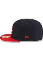New Era Cleveland Guardians Navy Blue Home My 1st 59FIFTY Youth Fitted Hat