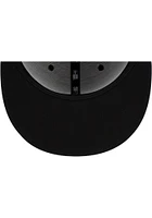 New Era Cleveland Guardians Mens Navy Blue Road AC 59FIFTY Fitted Hat