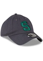 New Era Michigan State Spartans Casual Classic Adjustable Hat - Graphite