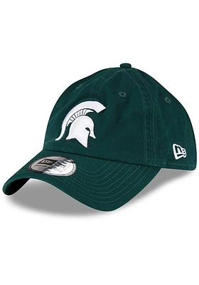 New Era Michigan State Spartans Casual Classic Sport Heritage Adjustable Hat - Green