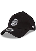 New Era Michigan State Spartans White Logo Retro Casual Classic Adjustable Hat - Black