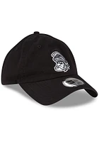 New Era Michigan State Spartans White Logo Retro Casual Classic Adjustable Hat - Black
