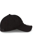 New Era Michigan State Spartans White Logo Retro Casual Classic Adjustable Hat - Black
