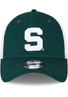 New Era Michigan State Spartans Mens Green 2T Neo 39THIRTY Iconic Flex Hat