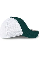 New Era Michigan State Spartans Mens Green 2T Neo 39THIRTY Iconic Flex Hat