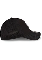 New Era Michigan State Spartans Mens Black White Logo Neo 39THIRTY Flex Hat