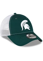 New Era Michigan State Spartans Alt Trucker 9FORTY Adjustable Hat - Green