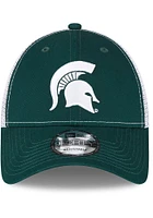 New Era Michigan State Spartans Alt Trucker 9FORTY Adjustable Hat - Green
