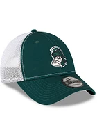 New Era Michigan State Spartans Retro Trucker 9FORTY Adjustable Hat - Green