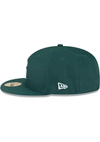 New Era Michigan State Spartans Mens Green Alt Basic 59FIFTY Fitted Hat