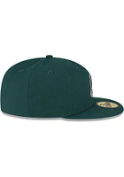 New Era Michigan State Spartans Mens Green Retro Basic 59FIFTY Fitted Hat