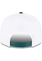 New Era Michigan State Spartans White 2T Basic 9FIFTY Mens Snapback Hat