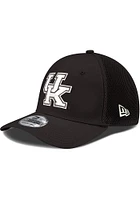 New Era Kentucky Wildcats Mens Black Logo Neo 39THIRTY Flex Hat