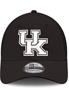 New Era Kentucky Wildcats Mens Black Logo Neo 39THIRTY Flex Hat