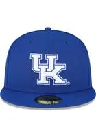 New Era Kentucky Wildcats Mens Blue Basic 59FIFTY Fitted Hat