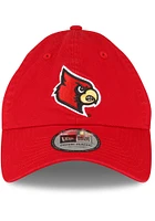 New Era Louisville Cardinals Casual Classic Adjustable Hat