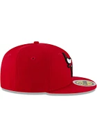 New Era Chicago Bulls Red JR 59FIFTY Youth Fitted Hat