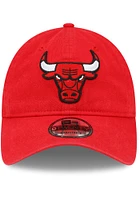New Era Chicago Bulls Core Classic 2.0 9TWENTY Adjustable Hat - Red