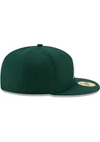 New Era Michigan State Spartans Mens Green Basic 59FIFTY Fitted Hat